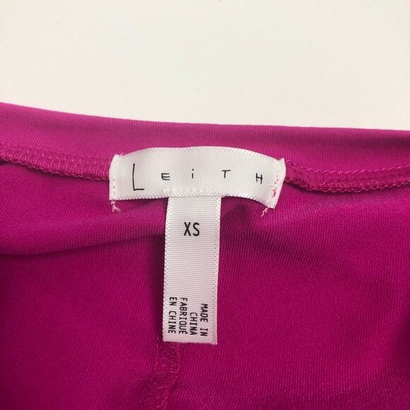 Leith Body con Pink XS  Midi Dress NEW - Picture 5 of 7